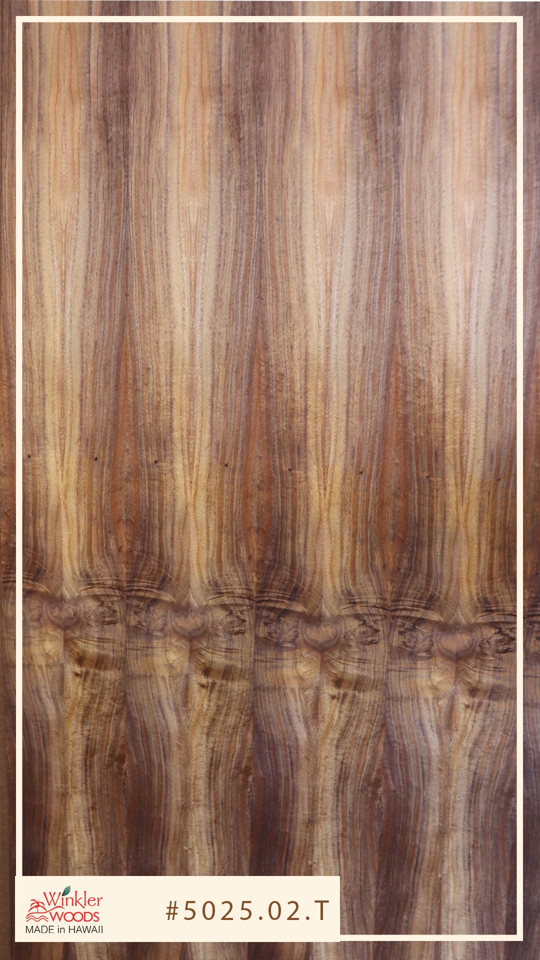 Hawaiian Koa - KamiPLY - Paperback Veneer #5025-02-T – Winkler Woods
