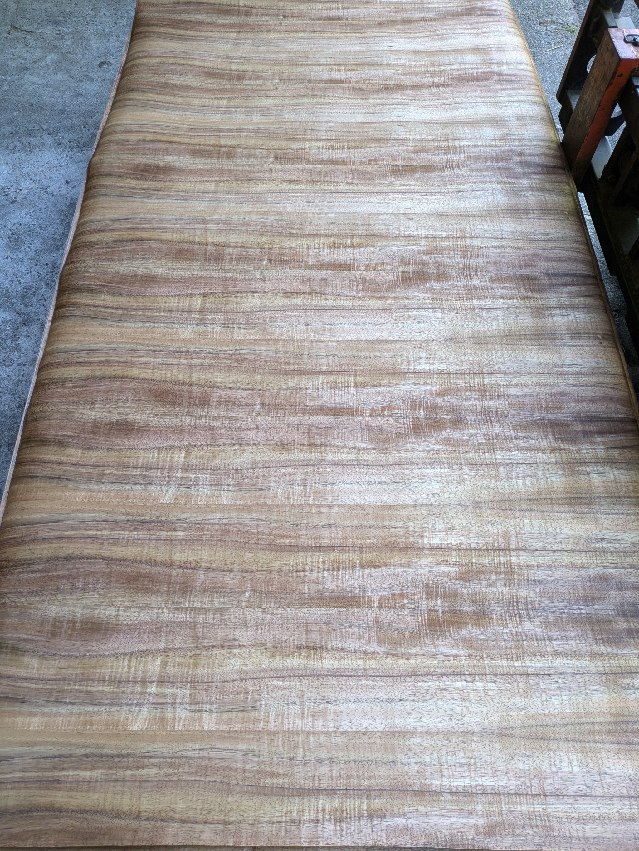 木 Mopar E Body 70 Challenger Door Insert Overlay - KASHMIR (Teak